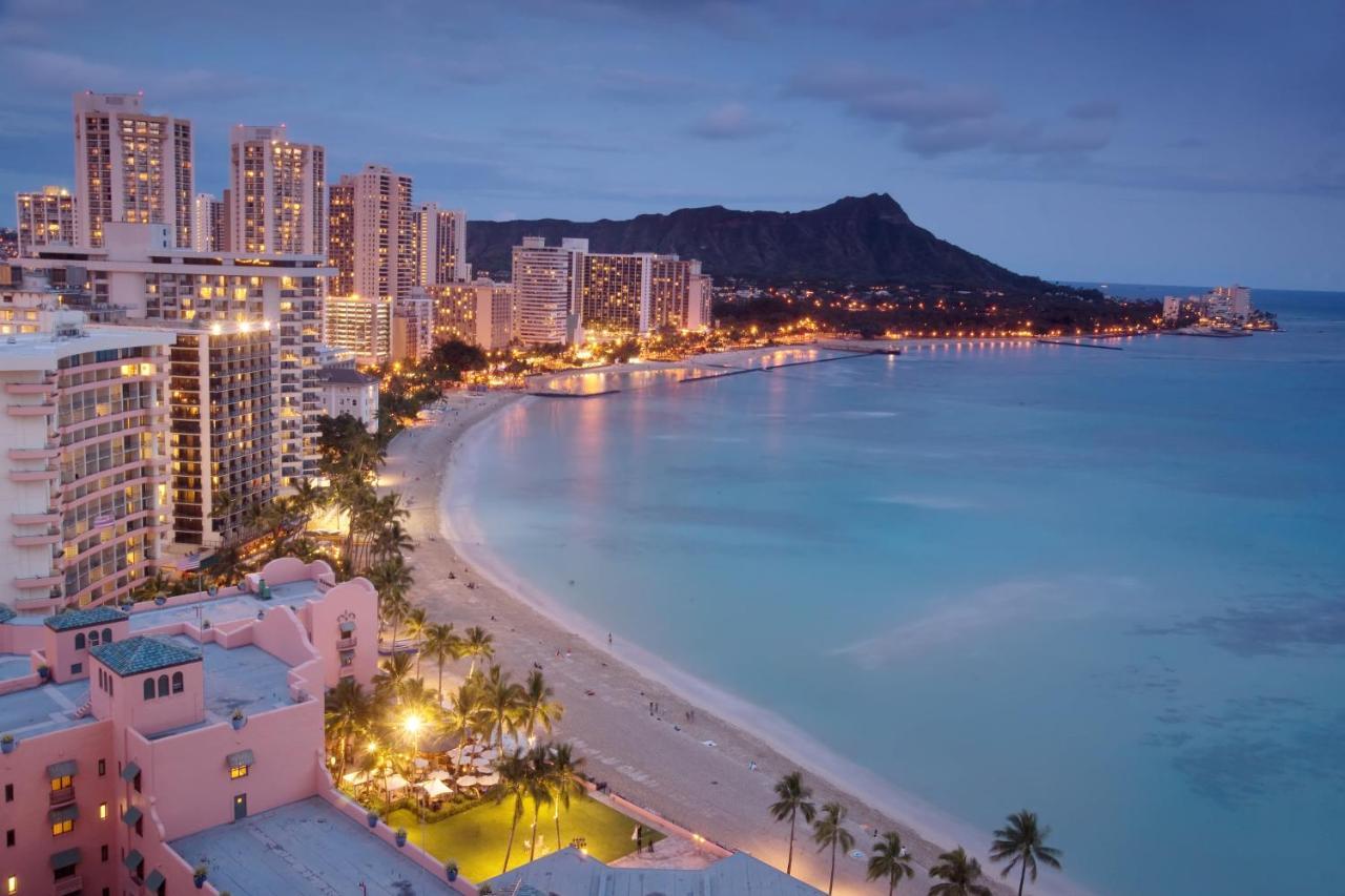 Ferienwohnung Aqua Palms Waikiki Ocean View Lanai Parking Included Honolulu Exterior foto